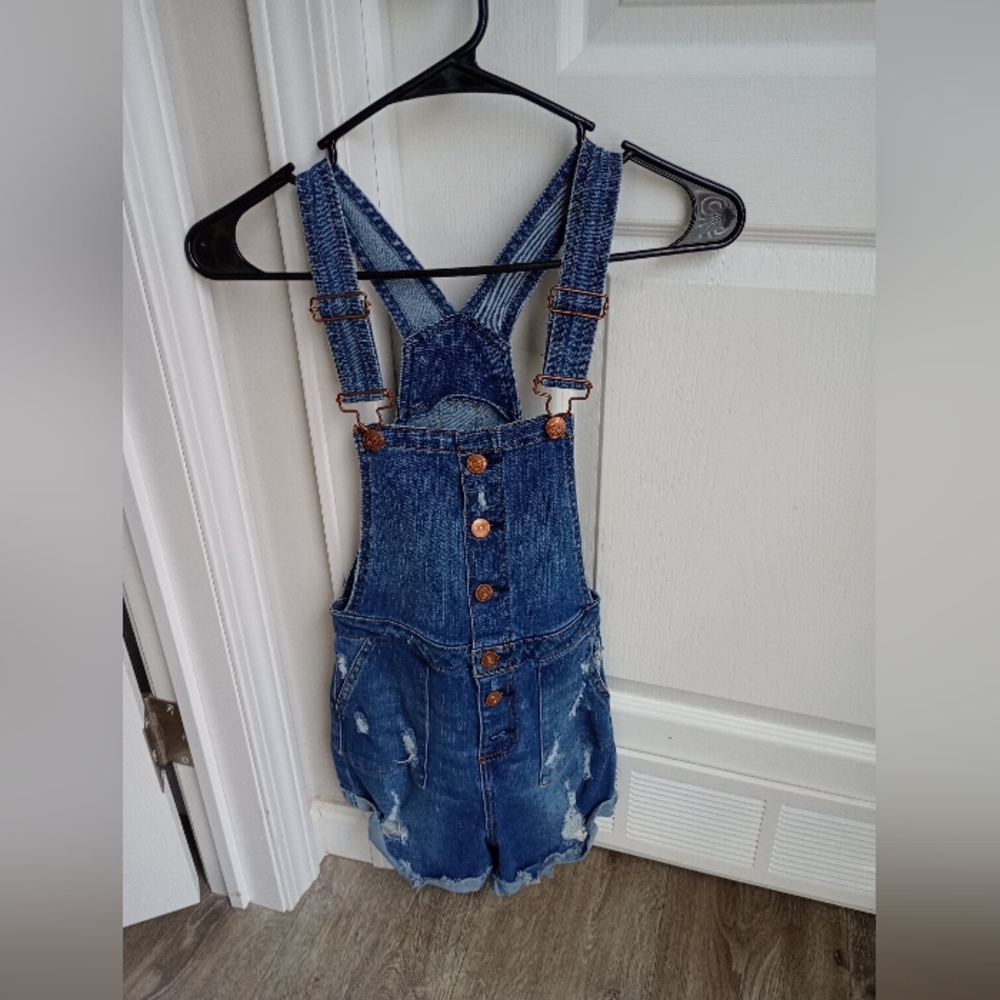 Overall Shorts